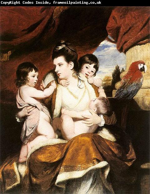 Sir Joshua Reynolds Lady Cockburn and Her Three Eldest Sons